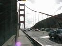 We walked across the bridge, to Marin County, and found that it's just as long as it looks.