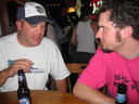 Matt and Erp discuss something.