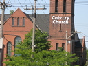 Little emphasis is placed upon well-maintained church signs.