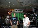 An AMD vendor guy took this picture of us.