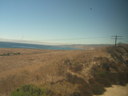 Just past Oxnard, the Pacific appeared.