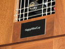 People can rent out cubbies for their wine, and adorn them with any identifying name they see fit. This is a funny one.